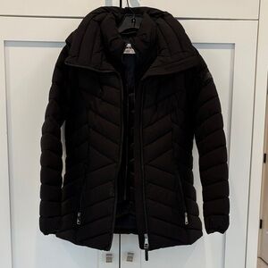 DKNY Women's Black Quilted Jacket